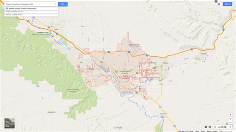 usps grand junction colorado map